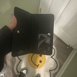 Kate spade black wallet